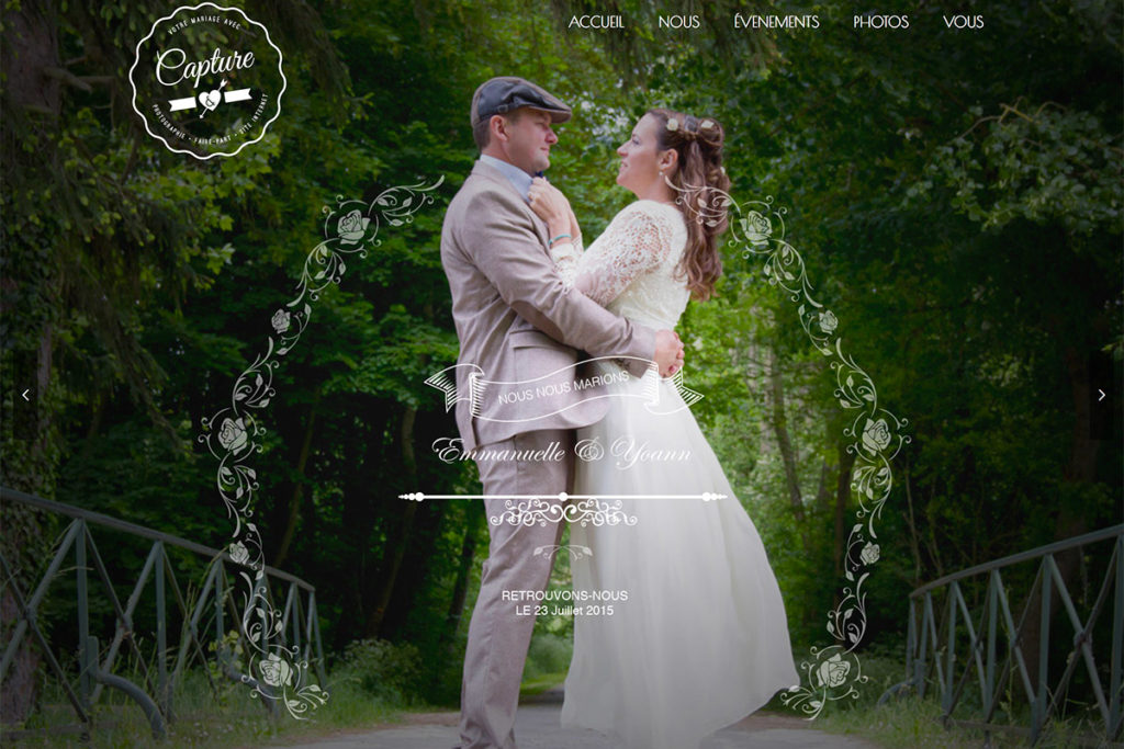 Un site internet pour votre mariage !